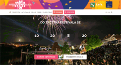 Desktop Screenshot of festival-lent.si